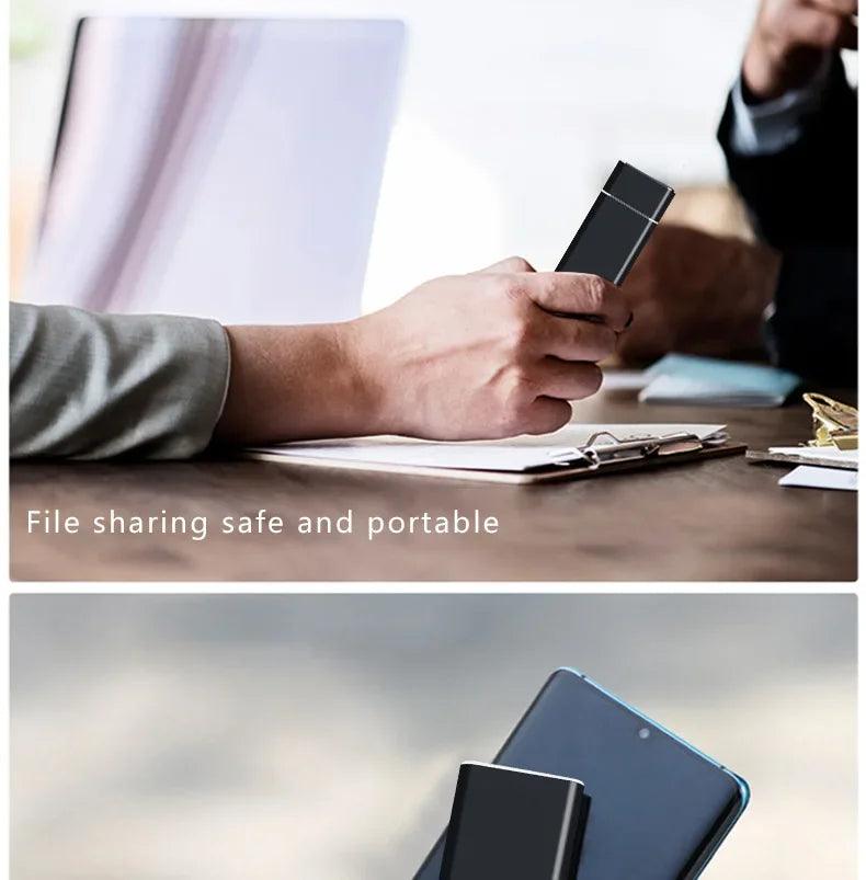 64 TB external hard drive high speed mini portable external ssd for laptops desktop phones - ARI
