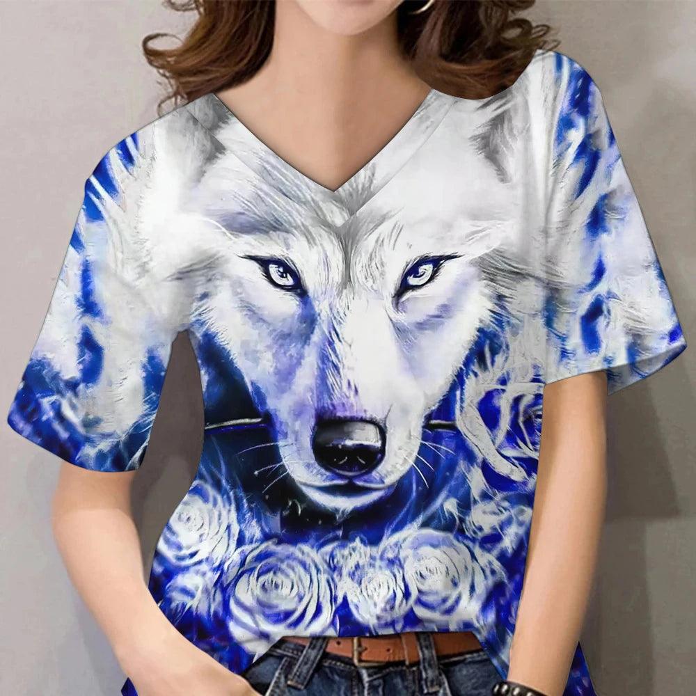 Unisex T Shirt Animal Graphic 3d Print Top Streetwear Fashion - ARI