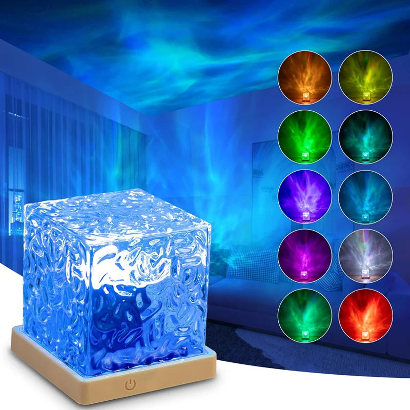 Aurora light projector – mood lamp for bedroom, bar, or restaurant