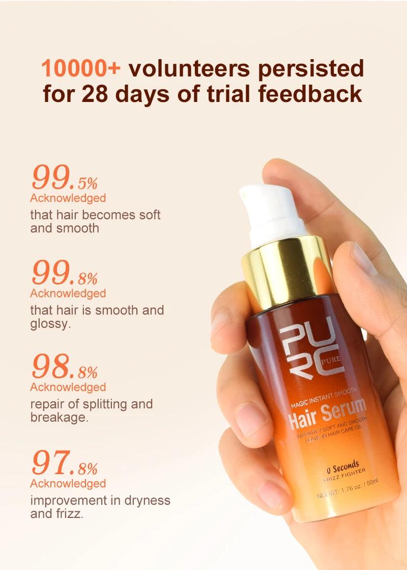 PURC magic smoothing serum repair damaged hair - ARI