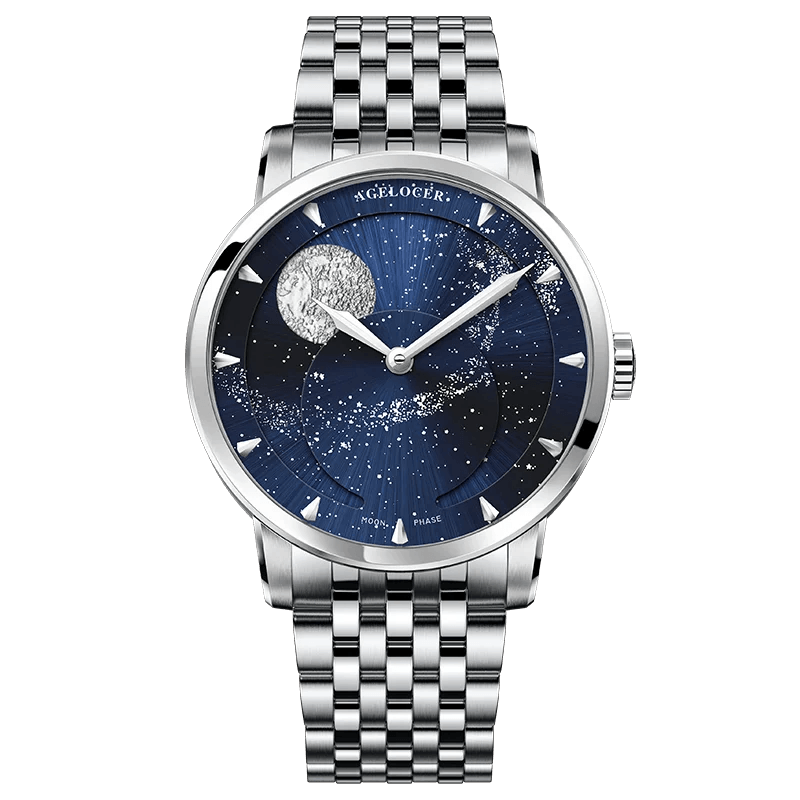 AGELOCER Original Astronomer luxury automatic moon phase watch - ARI