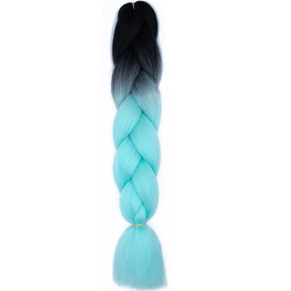 24 inch braids extensions braiding hair color hair for children braid - ARI