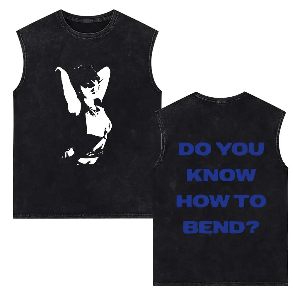 Billie eilish Hit me hard and soft vest top oversized sleeveless