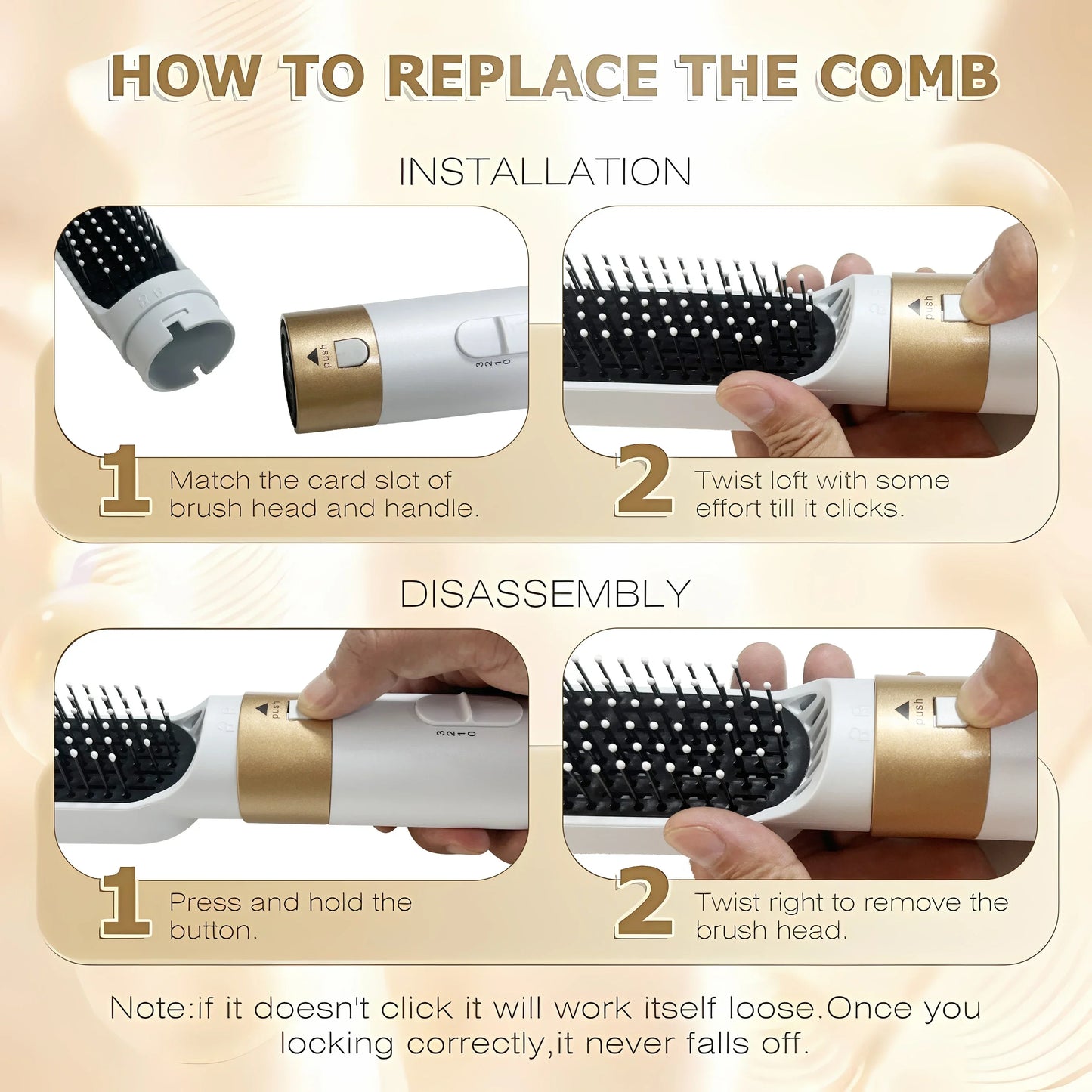 5 in 1 Hair,Dryer,Hot,Comb set professional curling iron hair straightener styling