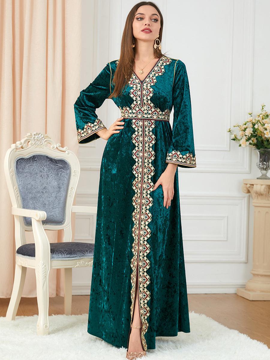 Elegant Dubai-inspired dress for muslim women – Modest & stylish middle eastern fashion - ARI