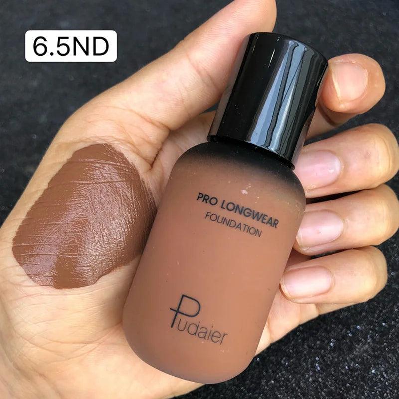 face liquid foundation full concealer makeup waterproof base brighten whitening cover dark circle - ARI