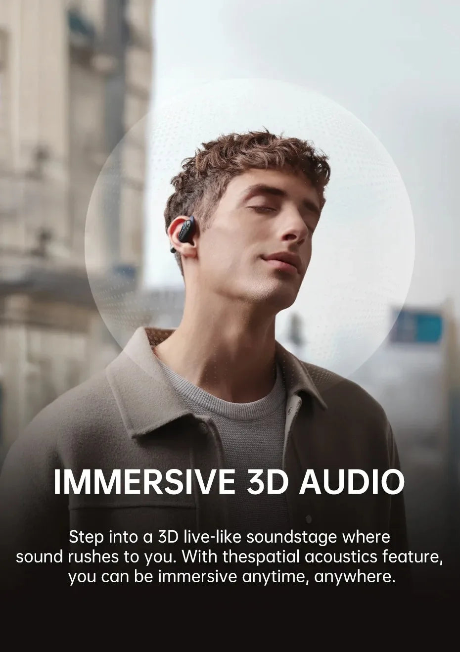 Earphones wireless bluetooth headphones call noise reduction earbuds headset