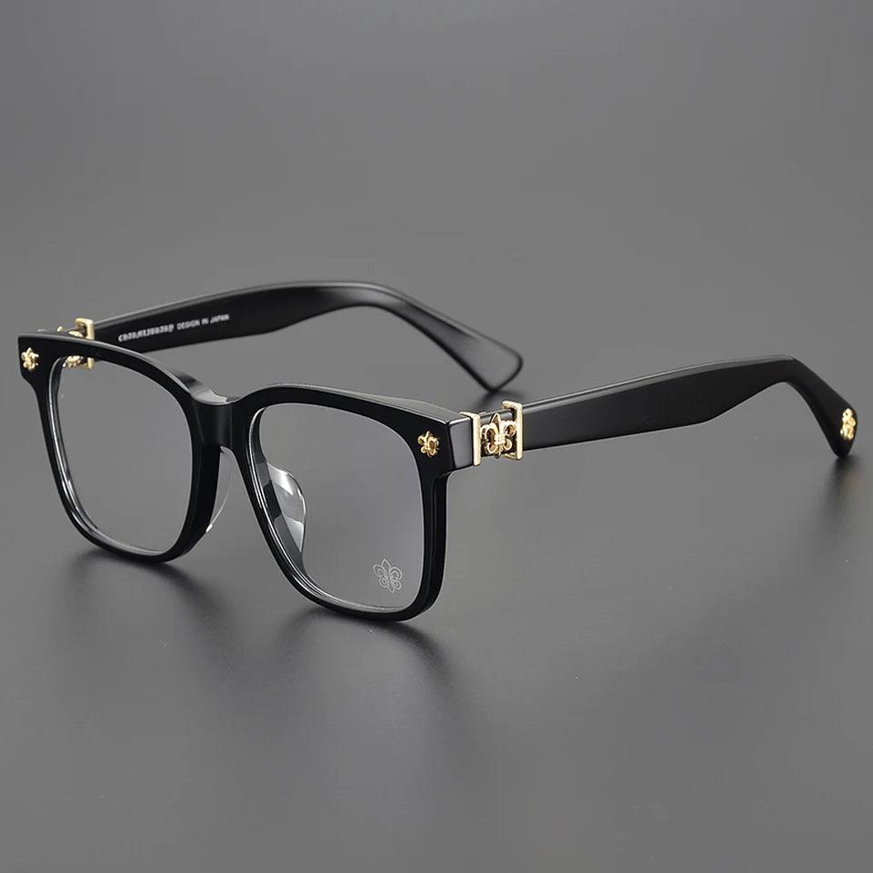 CHARMLIBRARY luxury acetate large frame glasses for reading, computer multifocal lenses - ARI