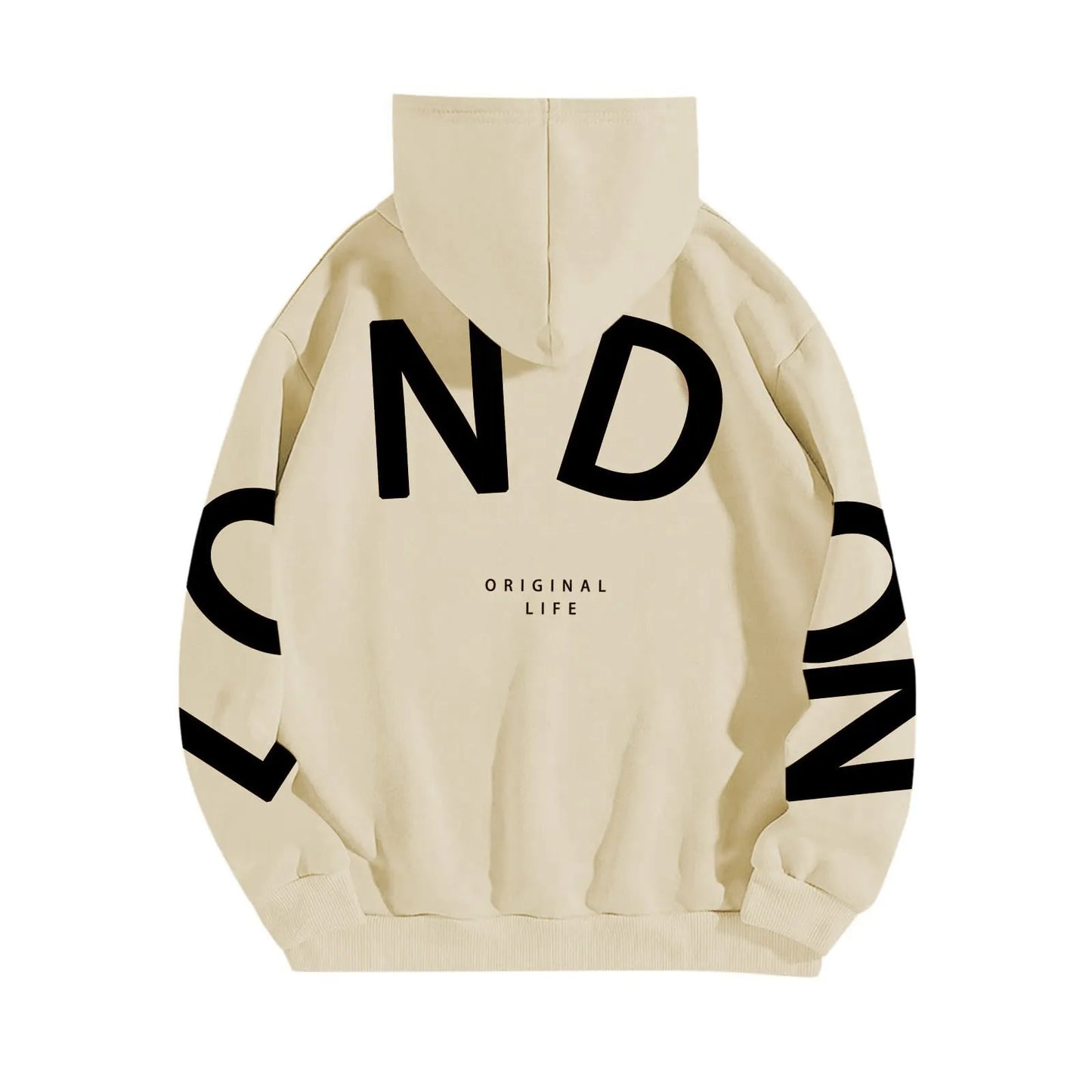 Women outfit sweatsuit letter long sleeved casual hoodie