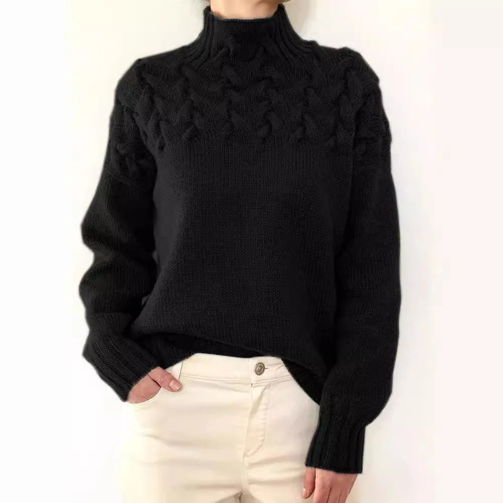 Sweaters for girls sleeve knitted pullover Loose tops