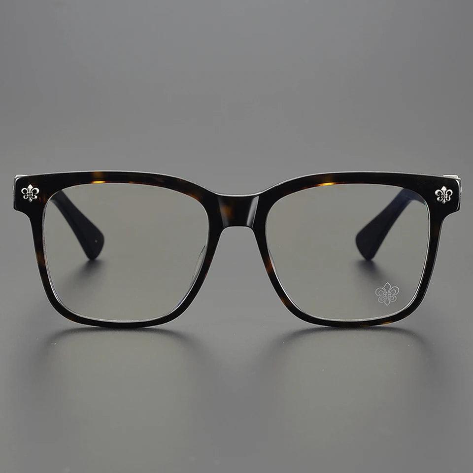 CHARMLIBRARY luxury acetate large frame glasses for reading, computer multifocal lenses - ARI