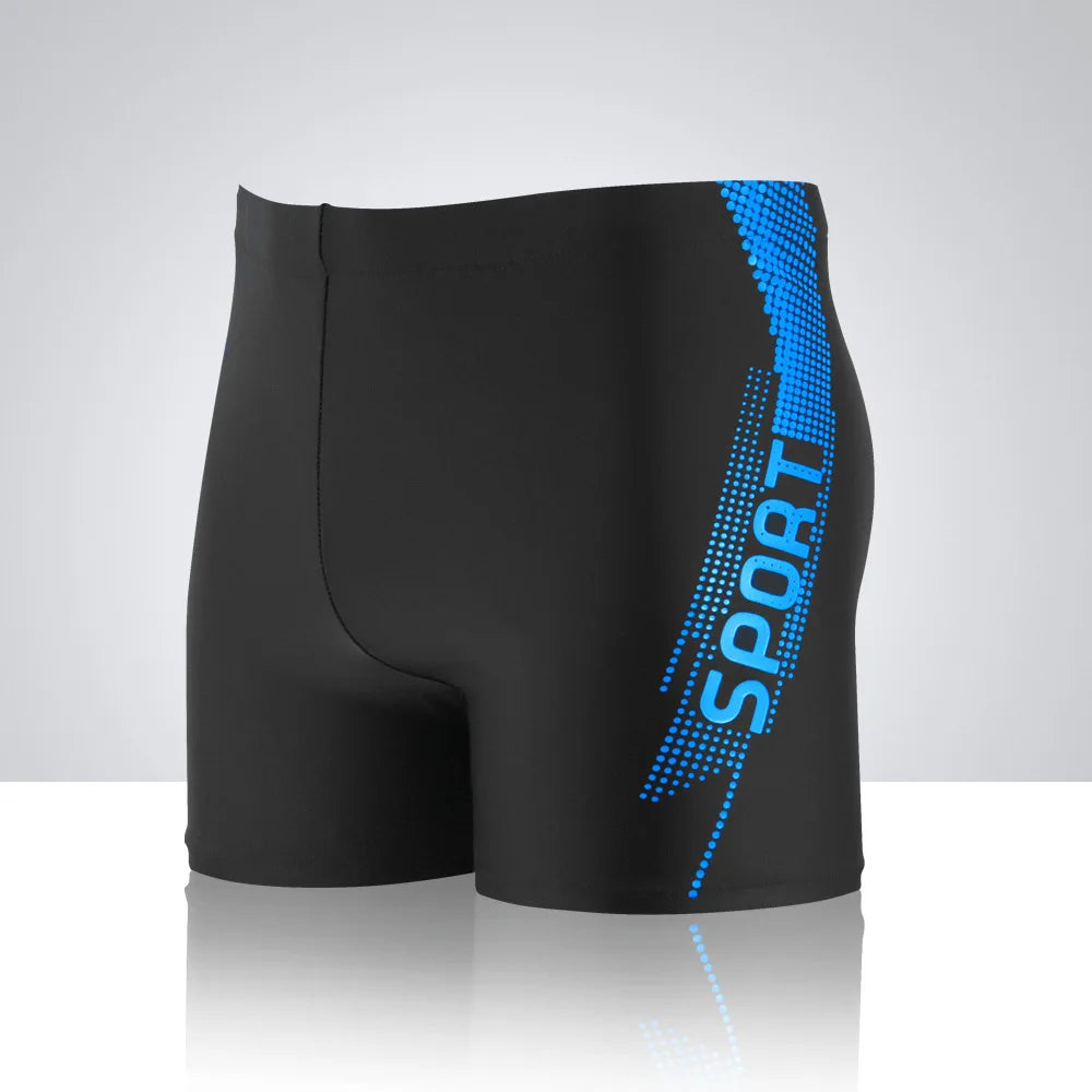 Man swimming trunks fast dry high fashion