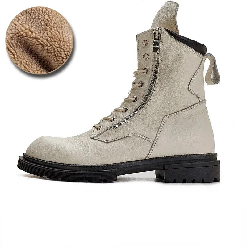fashion luxury genuine leather designer british style handmade - ARI