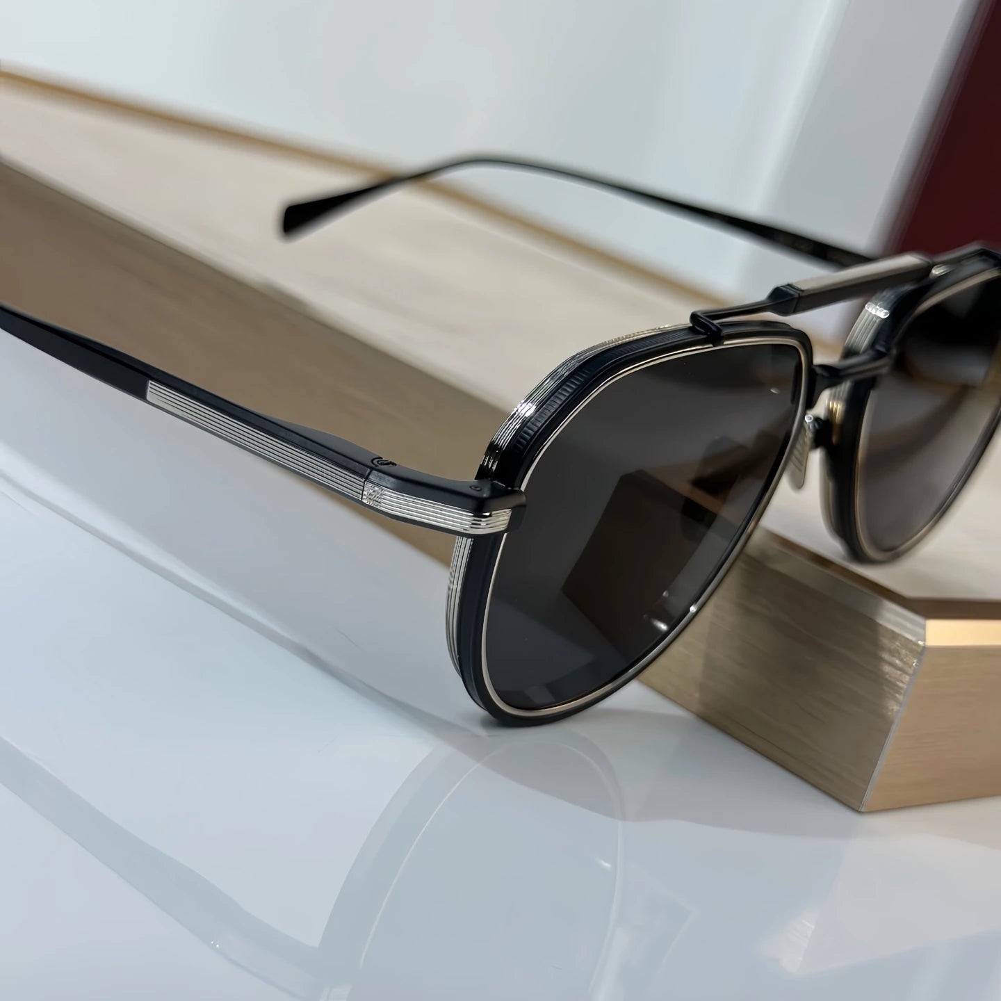 Jacque Marie Mage COMMANDER sunglasses bold premium titanium frame
