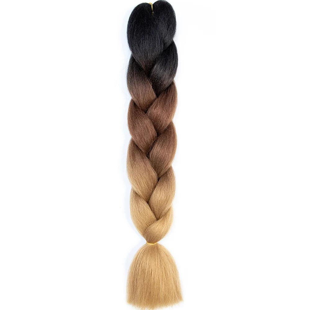 24 inch braids extensions braiding hair color hair for children braid - ARI