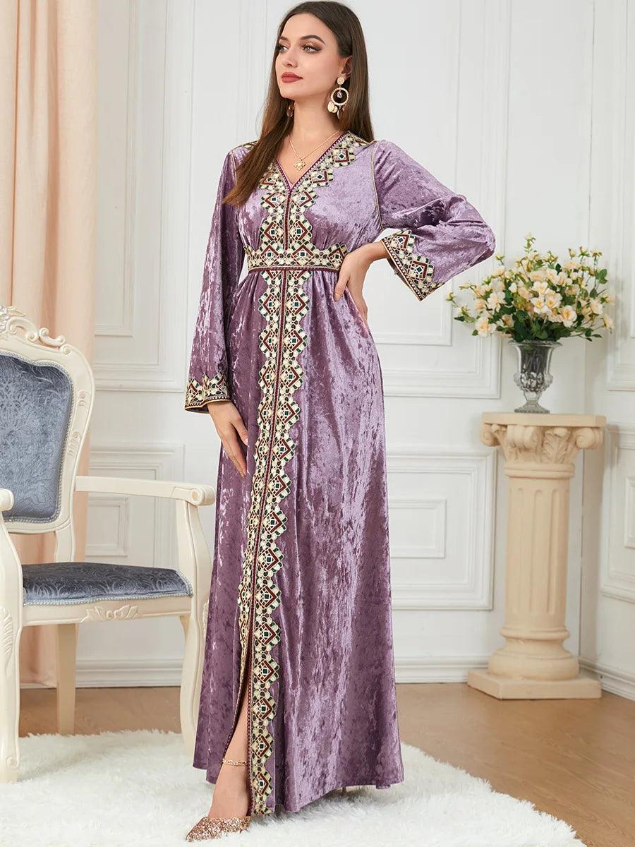 Elegant Dubai-inspired dress for muslim women – Modest & stylish middle eastern fashion - ARI
