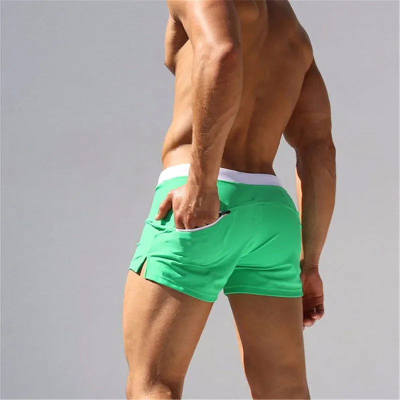 Swimming shorts quick dry beach shorts