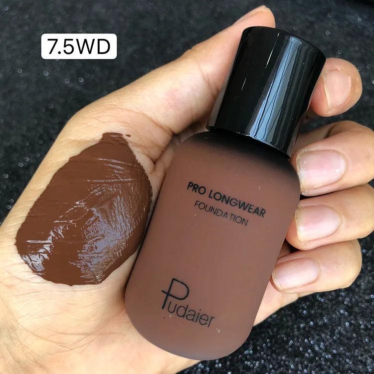 face liquid foundation full concealer makeup waterproof base brighten whitening cover dark circle - ARI
