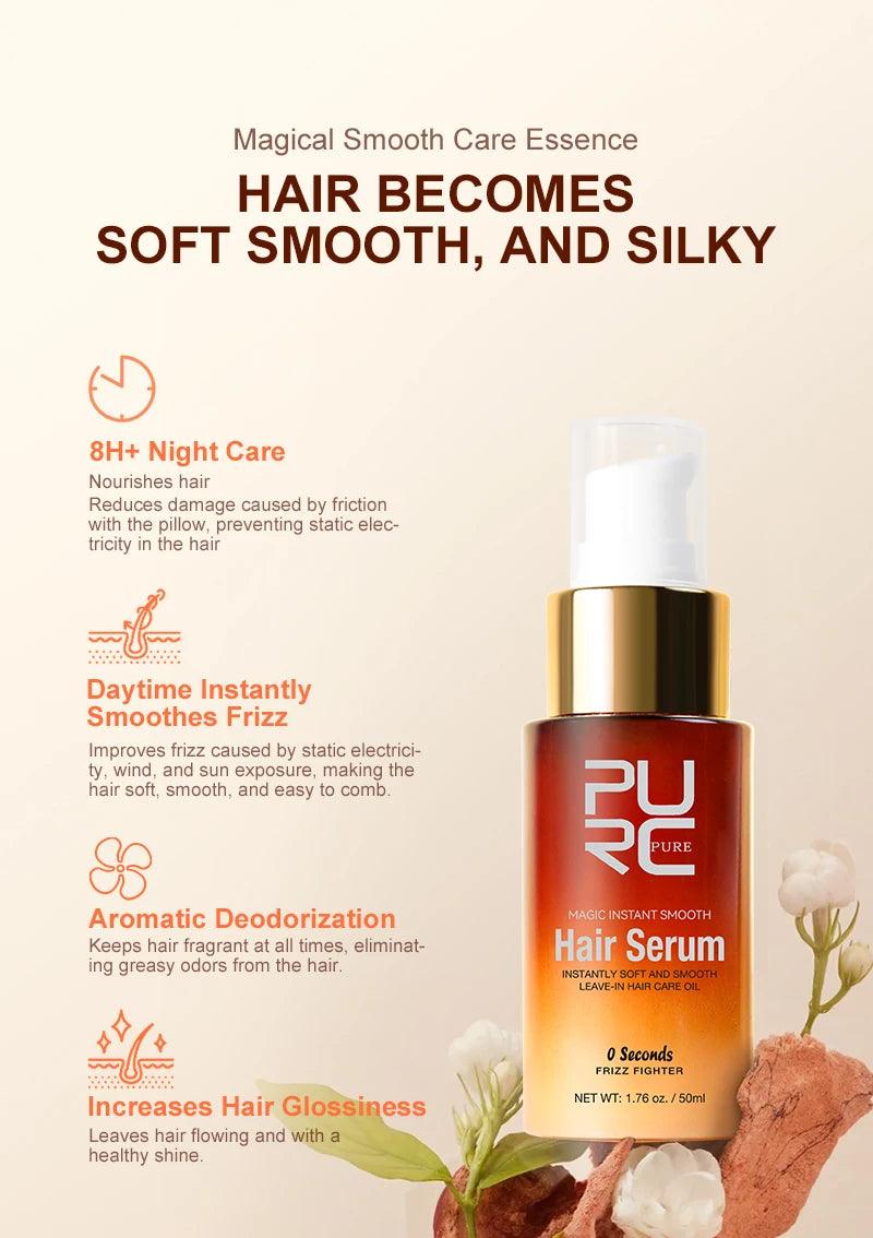 PURC magic smoothing serum repair damaged hair - ARI