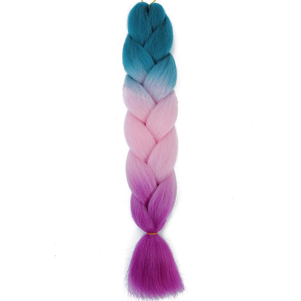 24 inch braids extensions braiding hair color hair for children braid - ARI