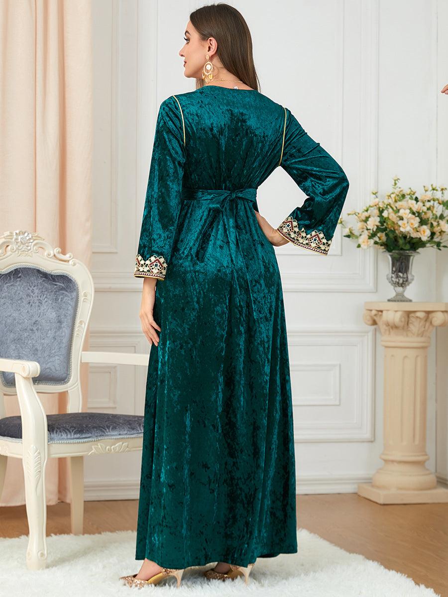 Elegant Dubai-inspired dress for muslim women – Modest & stylish middle eastern fashion - ARI