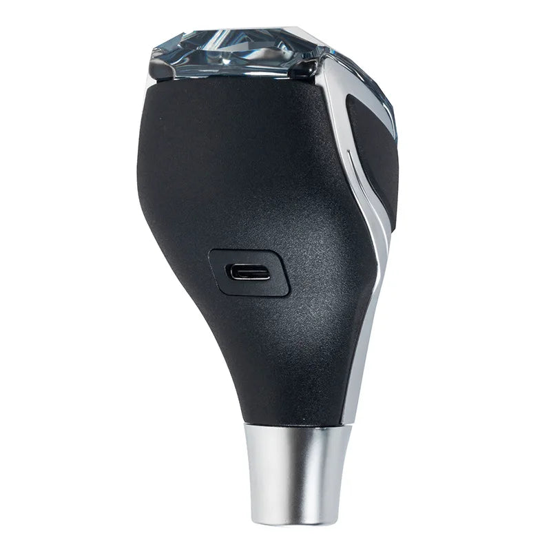 Universal Crystal lighting gear shift knob lever stick handball for cars lover