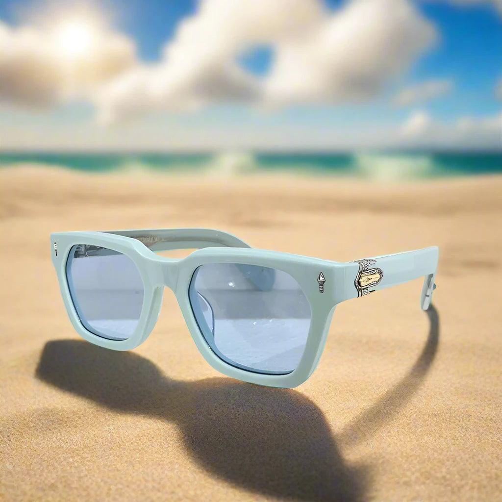 JMM Sterett handmade punk acetate fashion sunglasses,Last Frontier - ARI