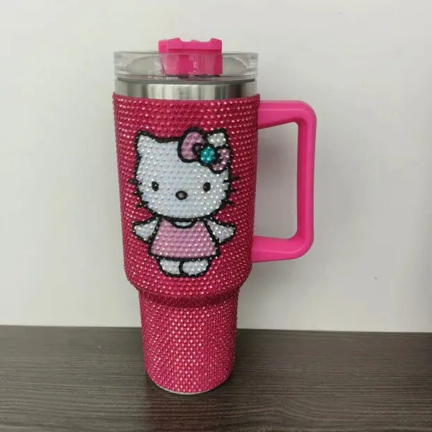 Disney cartoon mug stainless steel for school kids
