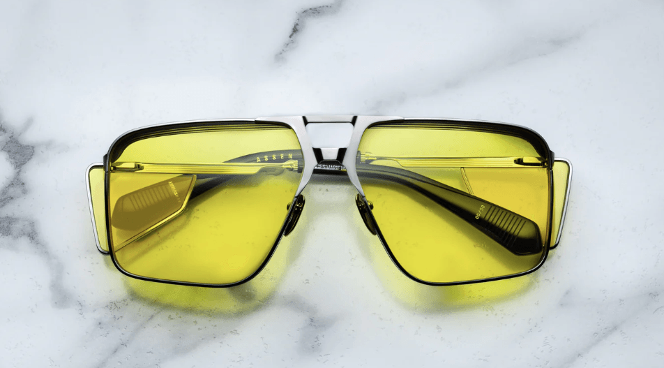 JACQUE MARIE MAGE,Assen alloy handmade sunglasses classical vintage - ARI