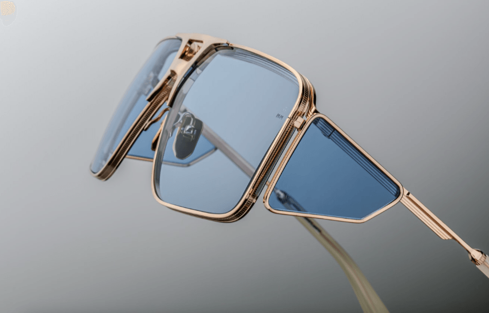 JACQUE MARIE MAGE,Assen alloy handmade sunglasses classical vintage - ARI