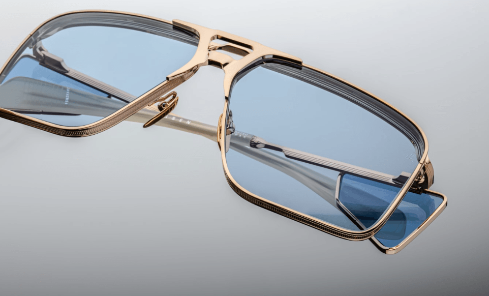 JACQUE MARIE MAGE,Assen alloy handmade sunglasses classical vintage - ARI