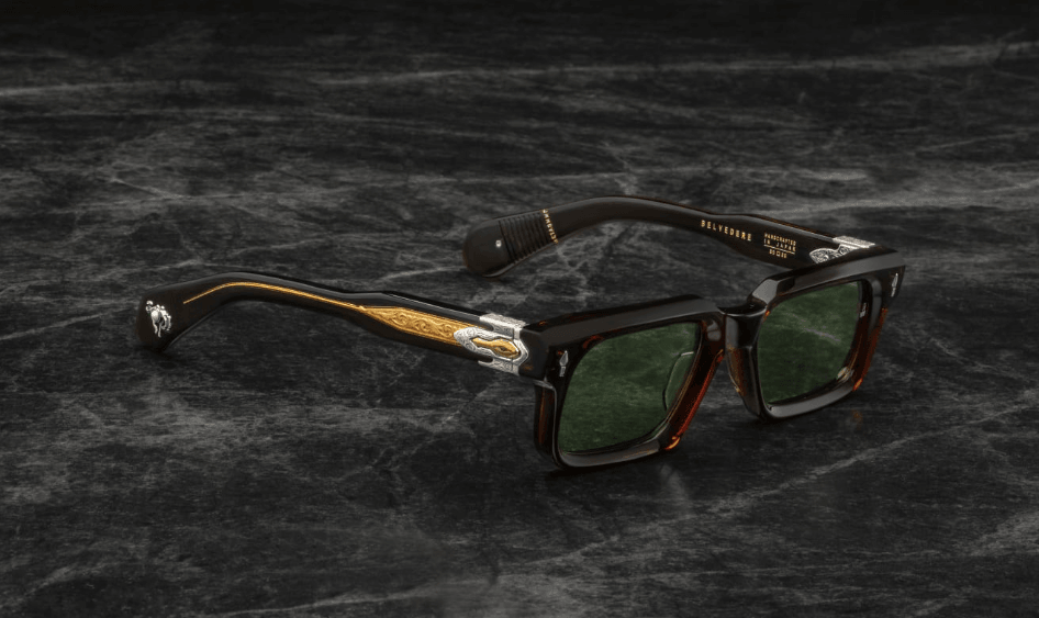 JACQUE MARIE MAGE,Belvedere Sunglasses fashion handmade Punk Acetate - ARI