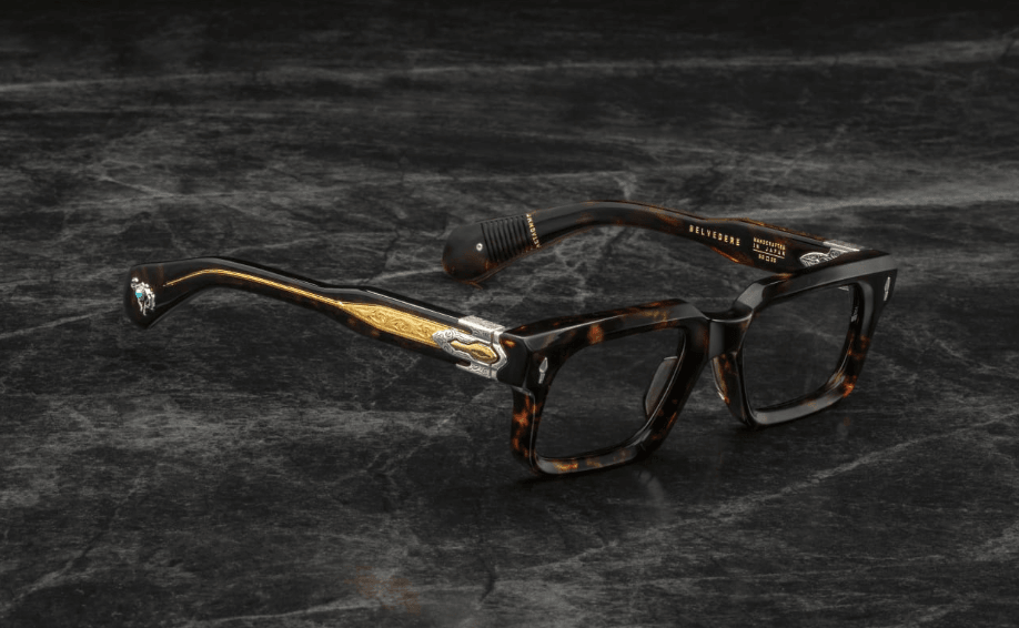 JACQUE MARIE MAGE,Belvedere Sunglasses fashion handmade Punk Acetate - ARI