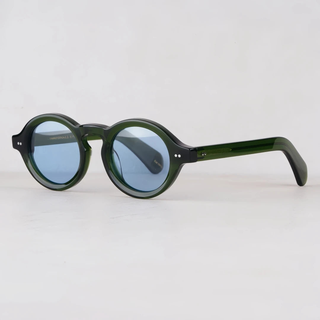 Mascot 1918 Solid thick  Round Style sunglasses