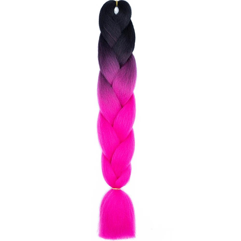 24 inch braids extensions braiding hair color hair for children braid - ARI