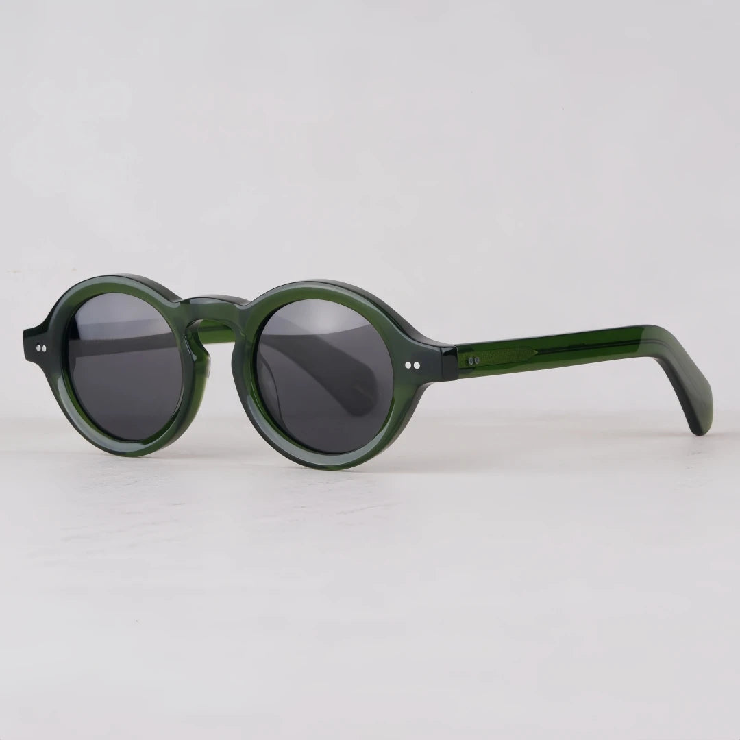 Mascot 1918 Solid thick  Round Style sunglasses