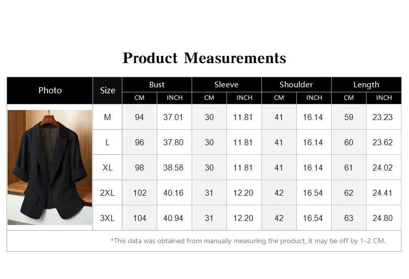 collar single button short sleeve women's jacket new fashion suit blazer short jackets coat - ARI
