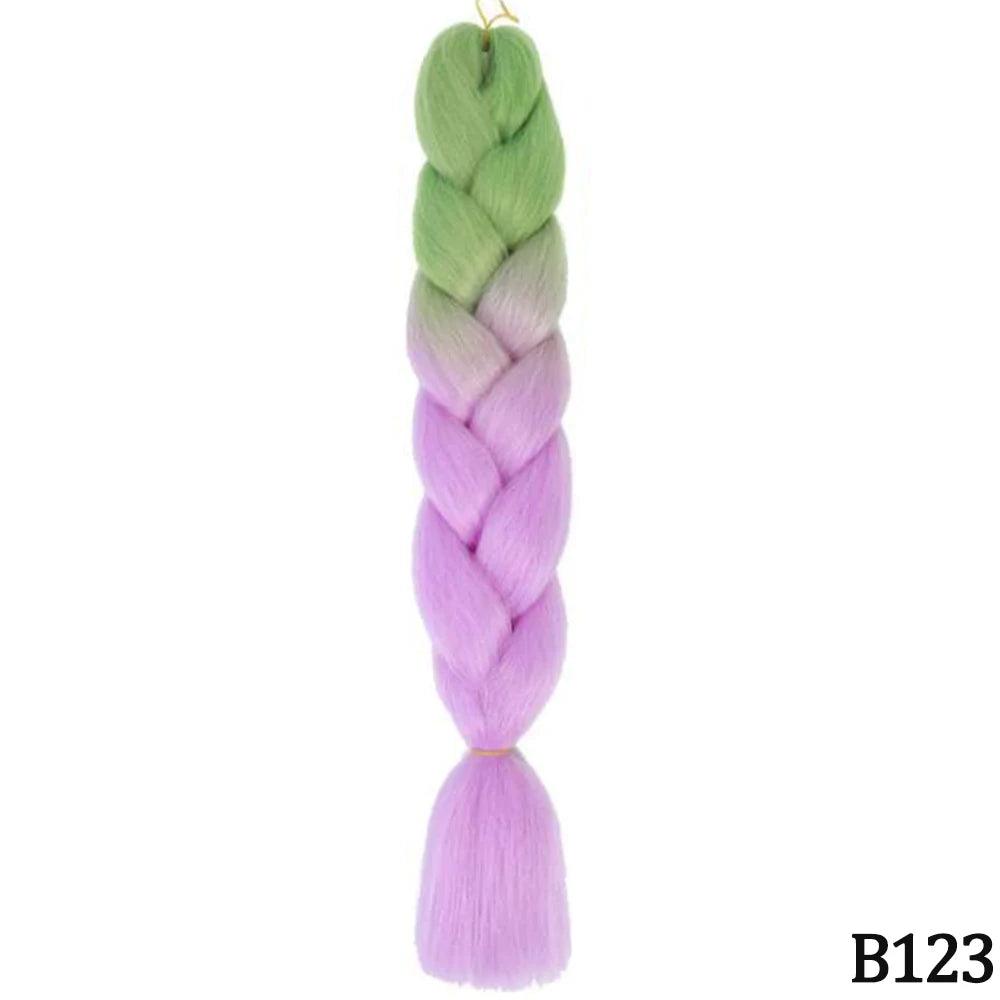 24 inch braids extensions braiding hair color hair for children braid - ARI