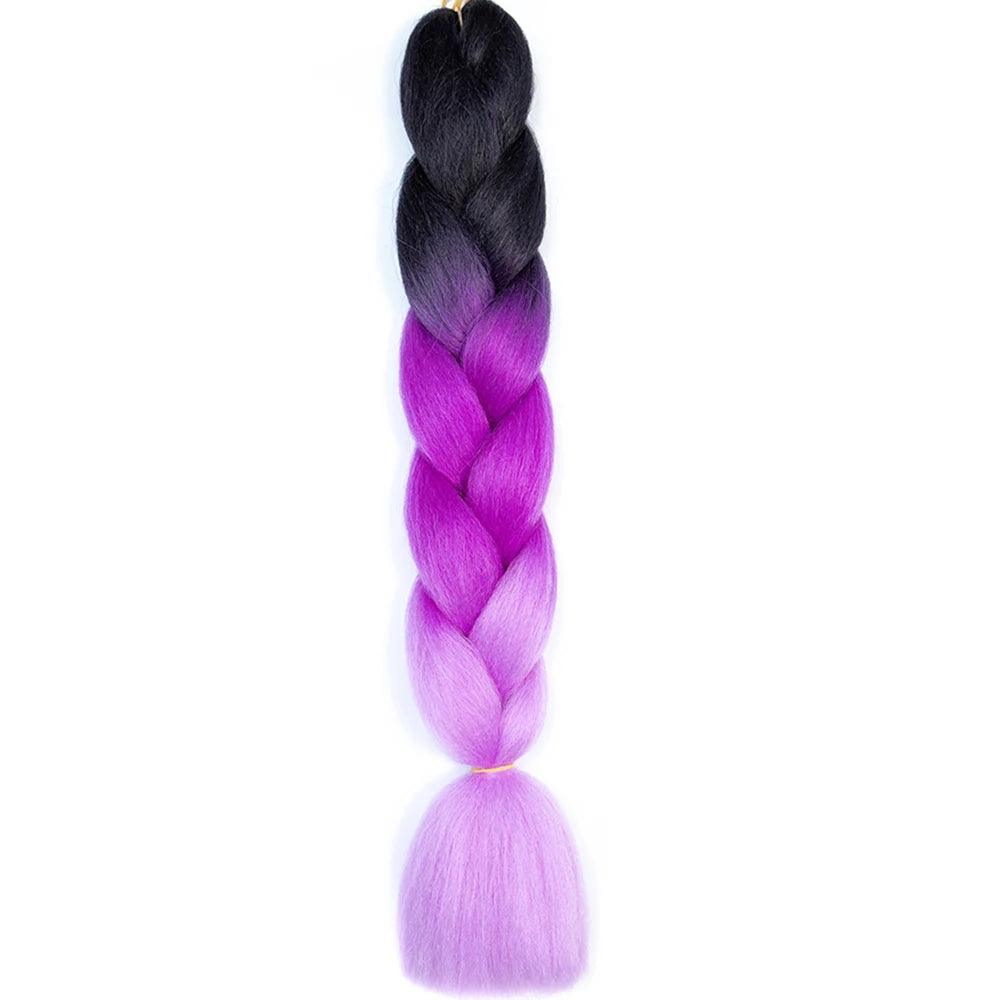 24 inch braids extensions braiding hair color hair for children braid - ARI