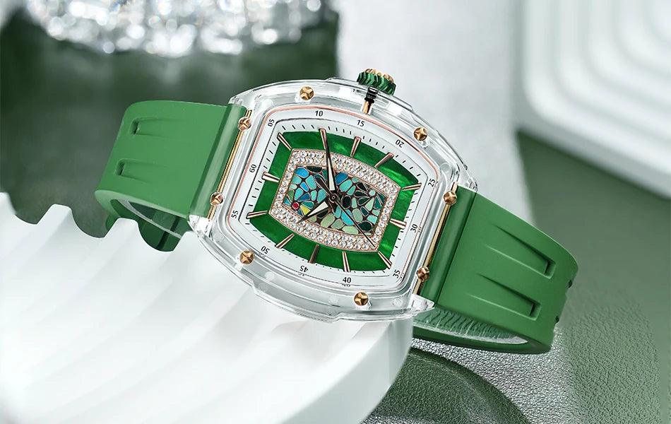 Dubai watch fashion crystal quartz wristwatch precious gifts for girls - ARI