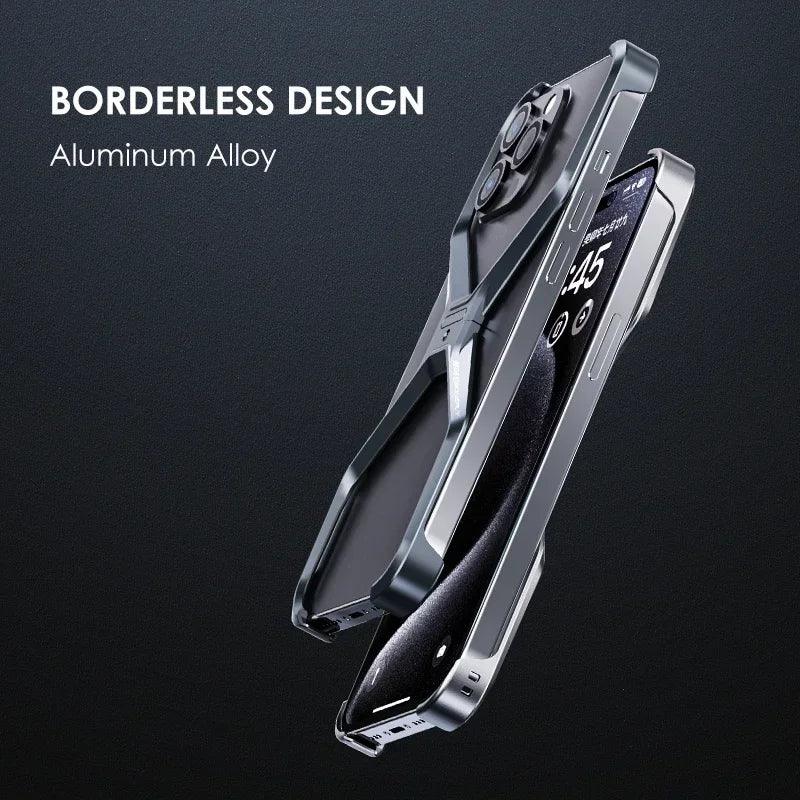 Phone case for iphone metal x type removable heat dissipation armor cover - ARI