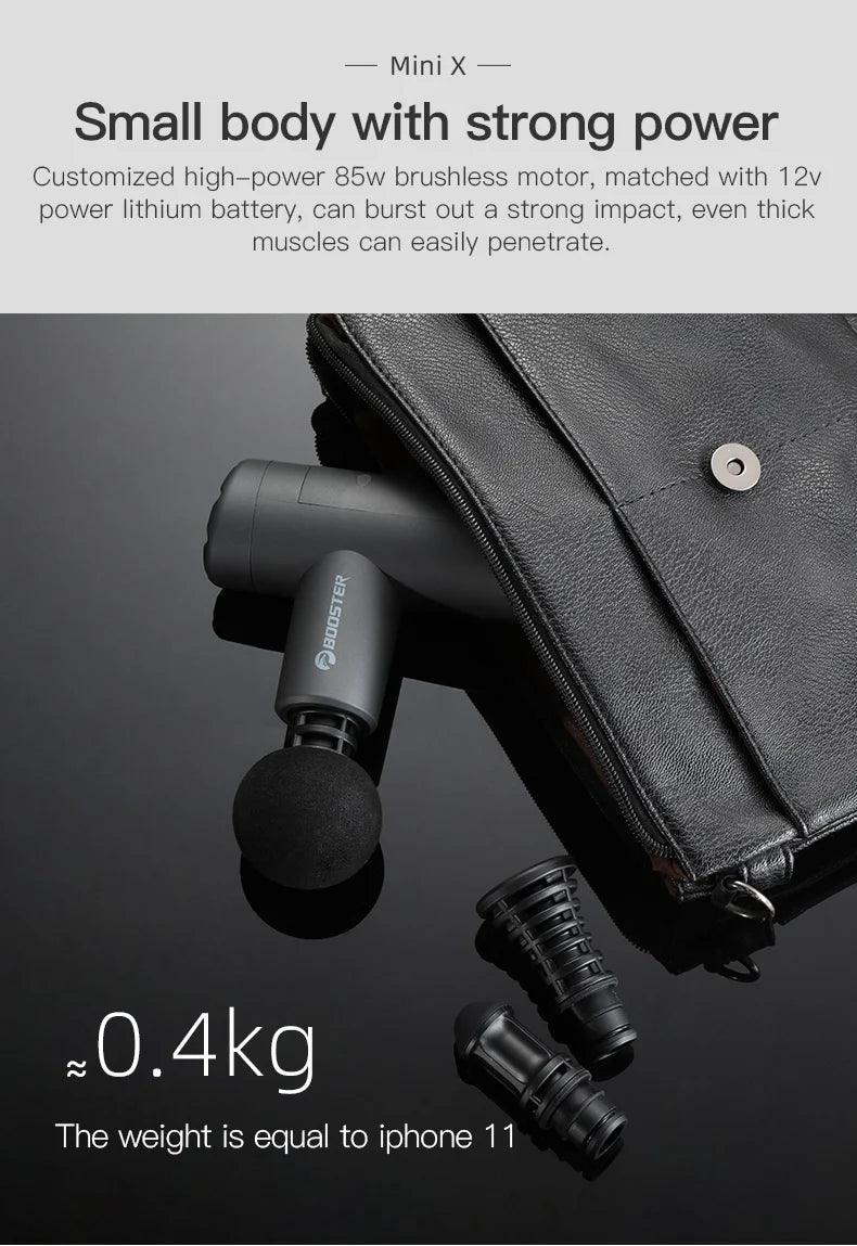 booster mini x massage gun - portable percussion massager - ARI
