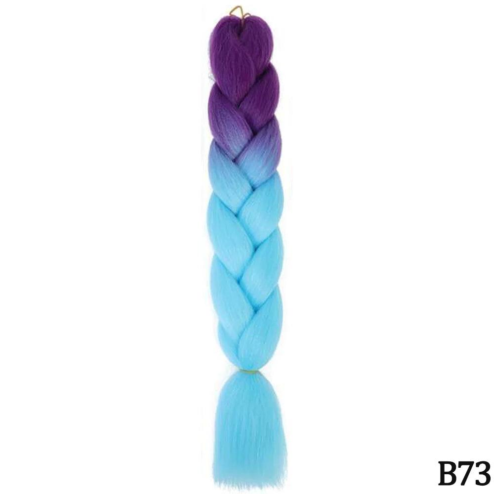 24 inch braids extensions braiding hair color hair for children braid - ARI