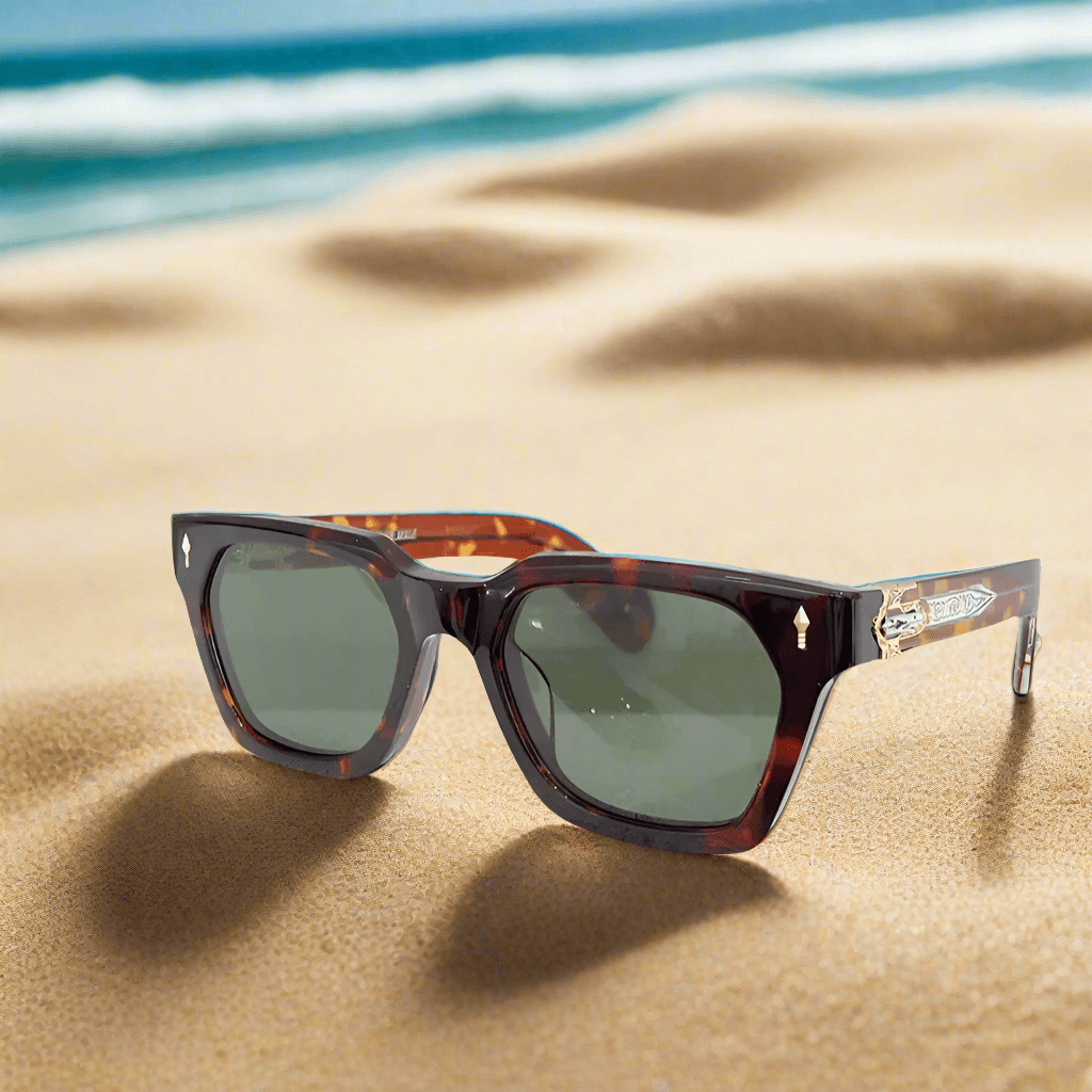 JMM Sterett handmade punk acetate fashion sunglasses,Last Frontier - ARI