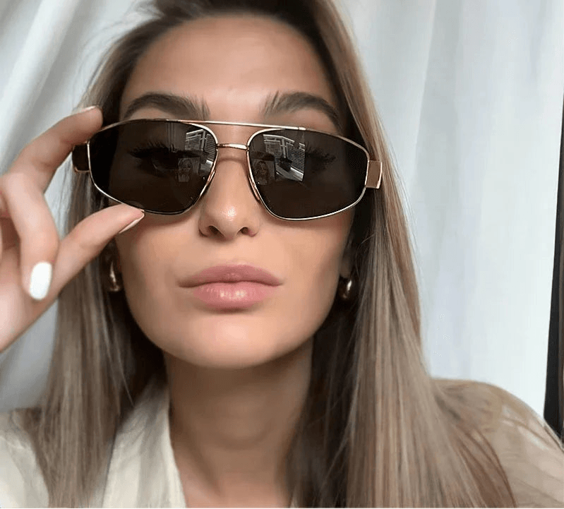 ARI MIRAGE luxury metal pilot sunglasses classic look - ARI