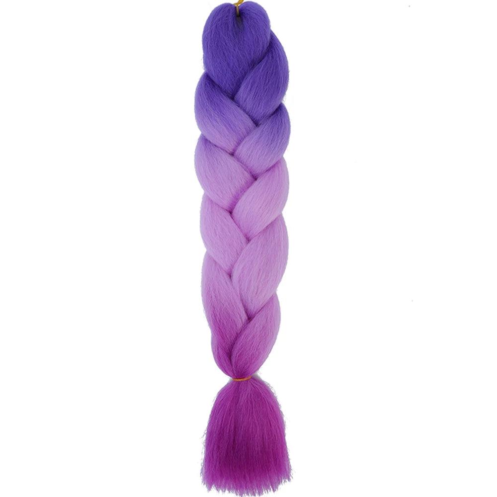 24 inch braids extensions braiding hair color hair for children braid - ARI
