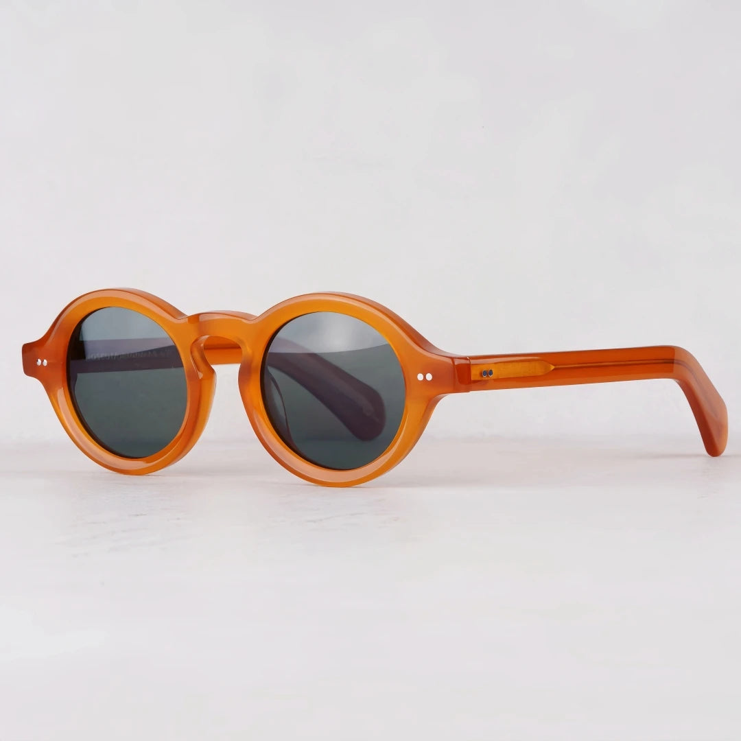 Mascot 1918 Solid thick  Round Style sunglasses