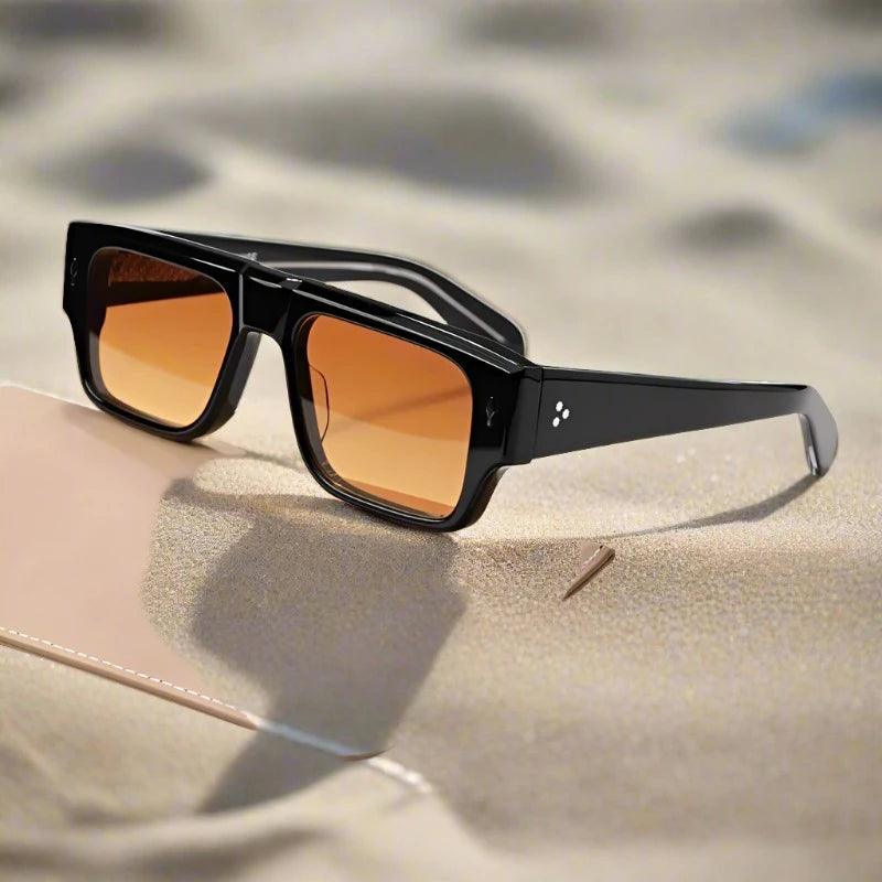 Limited JMM DEVOTO brand design square acetate - ARI