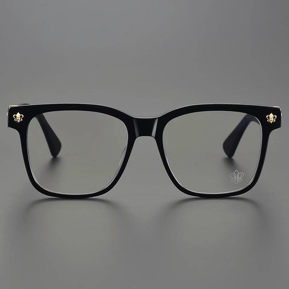 CHARMLIBRARY luxury acetate large frame glasses for reading, computer multifocal lenses - ARI