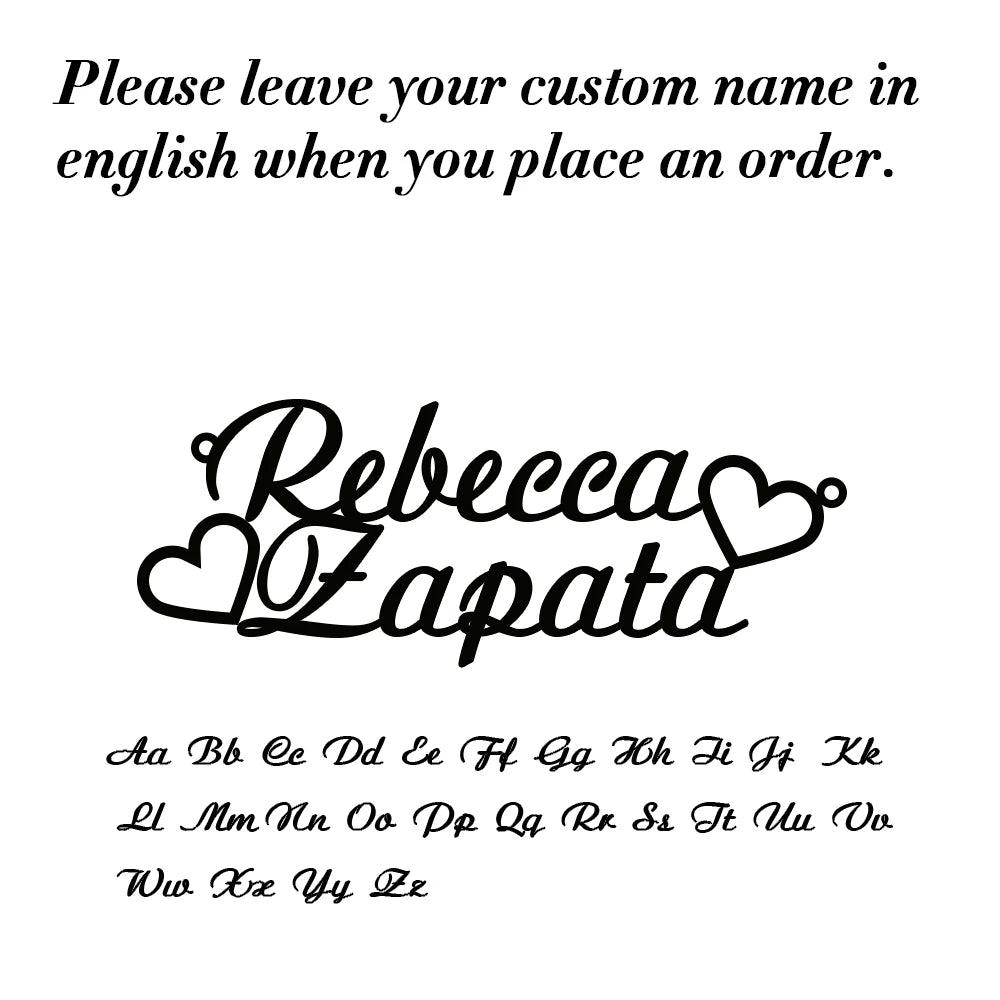 your name on Necklace Stainless Steel Jewelry - ARI